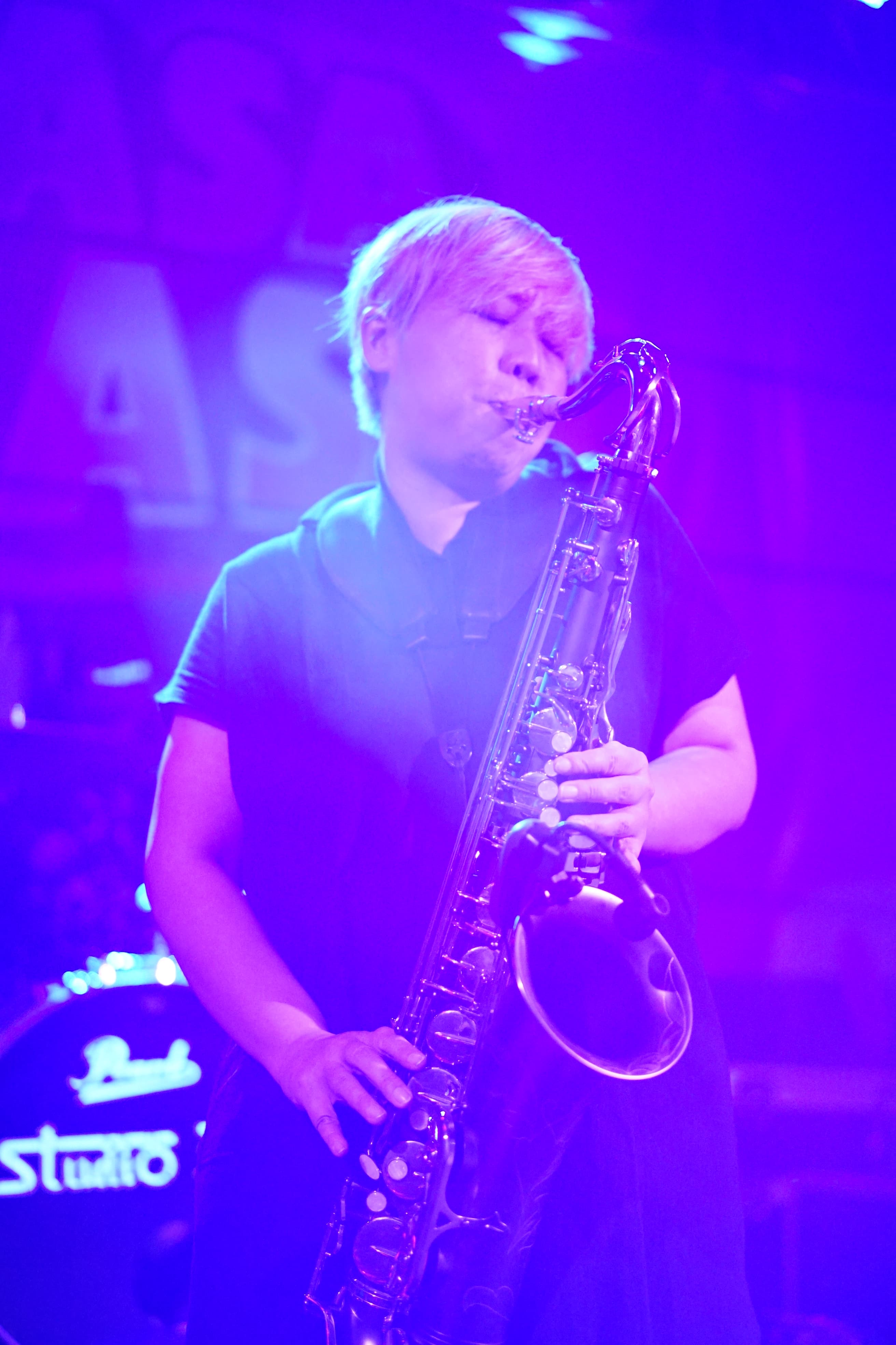 Cinematic Sax Performance